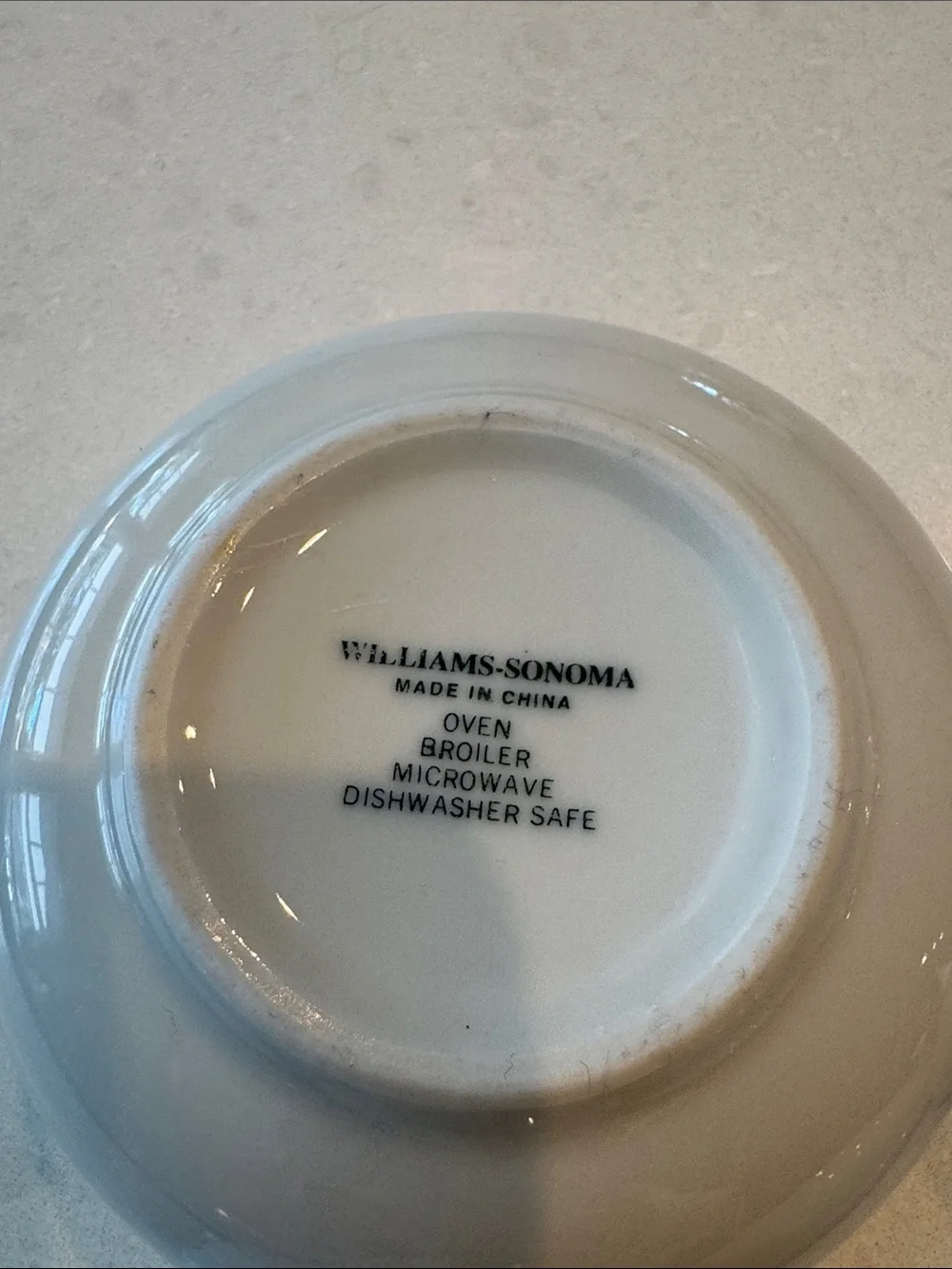 Williams Sonoma White Ceramic Ramekins Set of 4